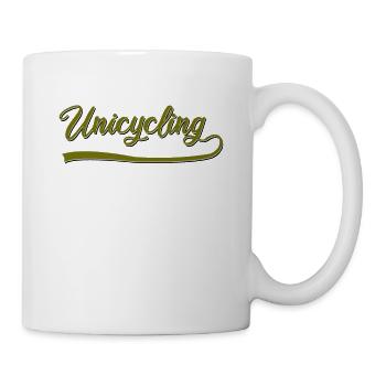 Unicycling - Mug - white - Right