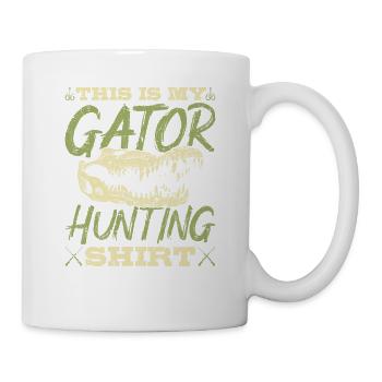 Alligator Hunter, c’est ma chasse au gator - Mug blanc - blanc - Droite