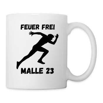 Auf nach Mallorca! Für Malle Fans - Partydesign! - Tasse - Weiß - Rechts