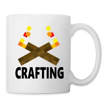Crafting Crafting Funny Gaming Nerd Gamers Gamers - Mug blanc - blanc - Droite