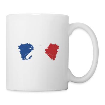C'est Compliqué D'Etre Une Légende Et Un - Tasse - Weiß - Rechts