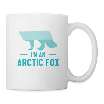 I'm An Arctic Fox White Foxes Lover - Mug - white - Right