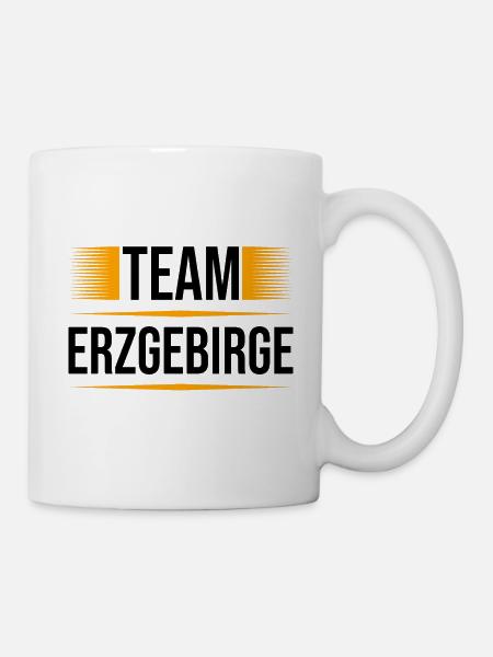 Team Erzgebirge - Tasse - Weiß