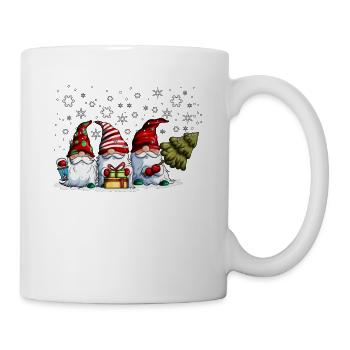 Drôle de déguisement du Père Noël - Mug blanc - blanc - Droite