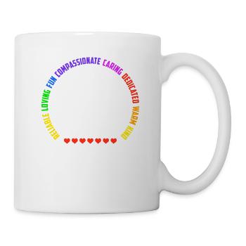 Cute School Secretary Admin Appreciation Assistant - Mug - white - Right