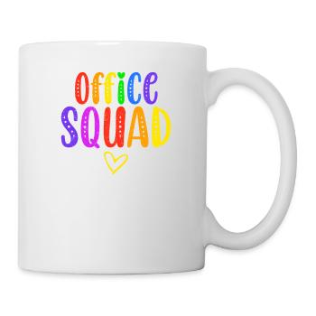 Office Squad Administrative Assistant Gift School - Mug - white - Right