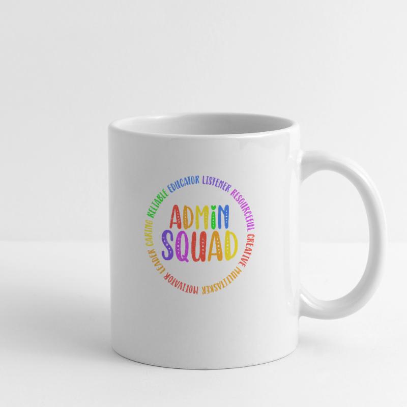 Admin Squad Admin Assistant Administrative Cool Mug