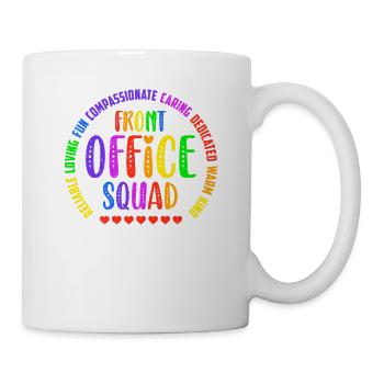 Cute School Secretary Admin Appreciation Office - Mug - white - Right