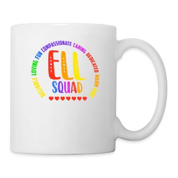 ELL Squad School Assistant Cool English Language - Mug - white - Right