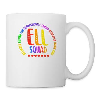 ELL Squad School Assistant Fun English Language - Mug - white - Right