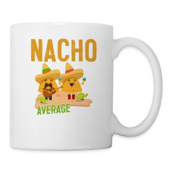 Drôle Nachos Musicien Chanteur Sombrero Fiesta Nacho - Mug blanc - blanc - Droite