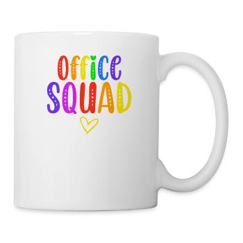 Office Squad Administrative Assistant Gift School - Mug - white - Right