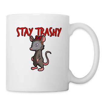 Possum design for opossum lovers and possum - Mug - white - Right