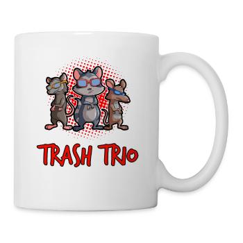 Possum design for opossum lovers and possum - Mug - white - Right