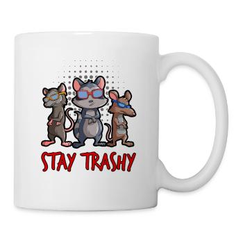 Possum design for opossum lovers and possum - Mug - white - Right