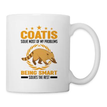 Coati Cadeau Coati Proboscis - Mug blanc - blanc - Droite