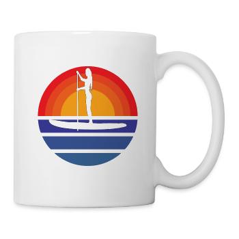 Stand up paddlers Stand Up Paddle Stand up paddle Surf - Mug blanc - blanc - Droite