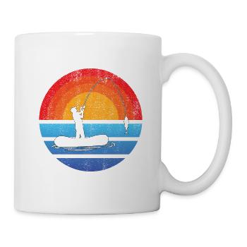 Hameçons Pêche Pêche Pêche Pêche Pêche - Mug blanc - blanc - Droite