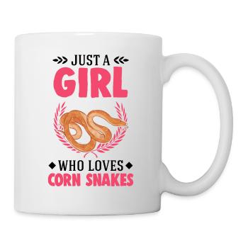 Corn Snake Girl Corn Snake - Mug blanc - blanc - Droite