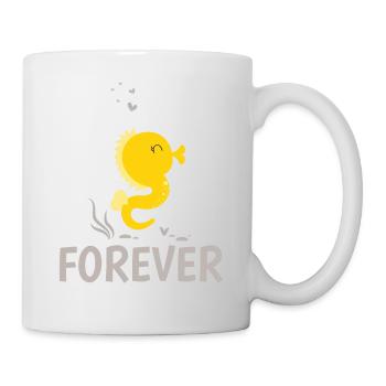 Petite amie, petit ami, homme, partenaire de la Saint-Valentin - Mug blanc - blanc - Droite