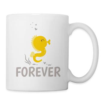 Petite amie, petit ami, homme, partenaire de la Saint-Valentin - Mug blanc - blanc - Droite