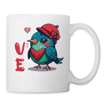 Petite amie, petit ami, homme, partenaire de la Saint-Valentin - Mug blanc - blanc - Droite
