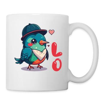 Petite amie, petit ami, homme, partenaire de la Saint-Valentin - Mug blanc - blanc - Droite