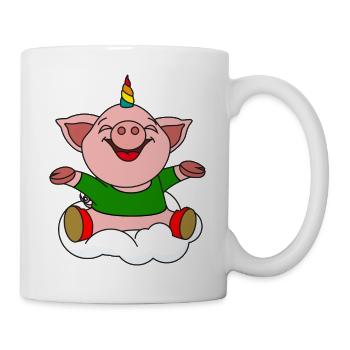 Schweinhorn colorful - Mug - white - Right