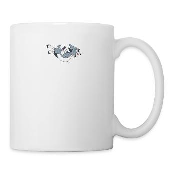 Turner Akrobatisch Trampolin Turnerin Wettkampf - Tasse - Weiß - Rechts