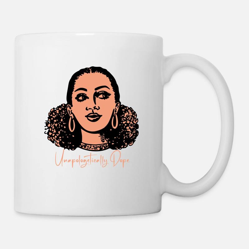 Unapologetically Black Pride African American - Mug - white