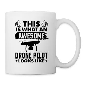 This Is What An Awesome Drone Pilot Looks Like - D - Mug - white - Right