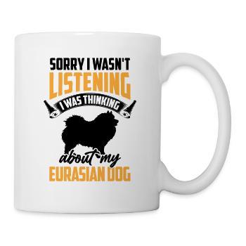 Eurasier was distracted Eurasian Dog - Mug - white - Right