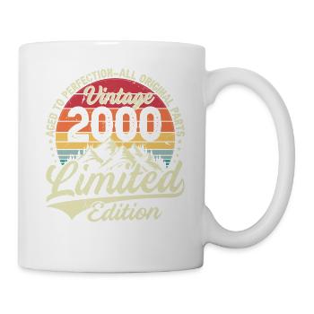 Vintage 2000 Limited Edition Birthday Gift - Mug - white - Right