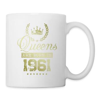 Queens born in 1961 - Mug - white - Right