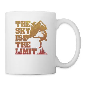 Le ciel est la limite Alpine Outdoor Speed - Mug blanc - blanc - Droite