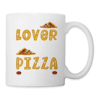 The Perfect Lover Is One Who Turns Into A Pizza - Mug - white - Right