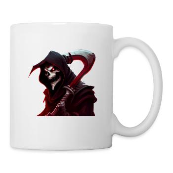 Beruflich schon immer was mit Menschen machen - Tasse - Weiß - Rechts