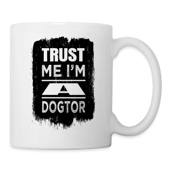 mammal funny quote beagle dog gift dog owner - Tasse - Weiß - Rechts