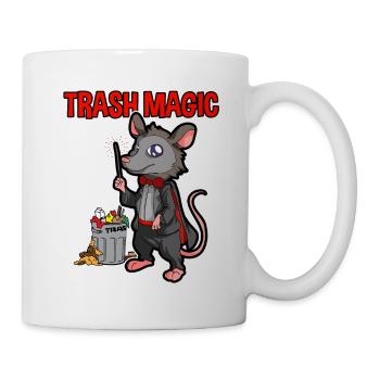 Opossum Design für Possum Fans und Opossum Fans - Tasse - Weiß - Rechts