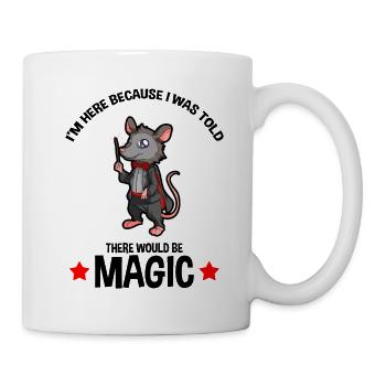 Opossum Design für Possum Fans und Opossum Fans - Tasse - Weiß - Rechts