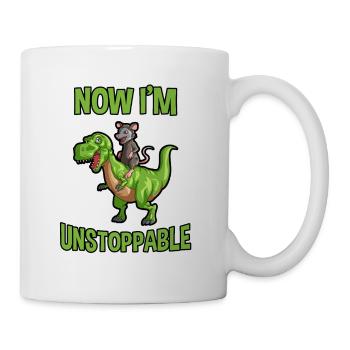 Opossum Design für Possum Fans und Opossum Fans - Tasse - Weiß - Rechts