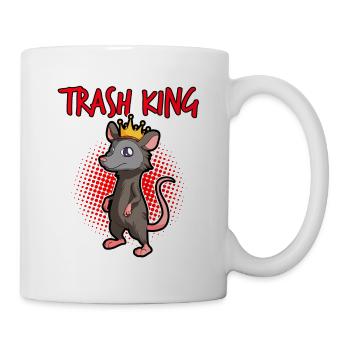 Possum design for opossum lovers and possum - Mug - white - Right