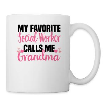 Social Work Social Work Social Work Grandma - Mug - white - Right