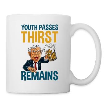 Les jeunes passent les restes assoiffés 4 - Mug blanc - blanc - Droite