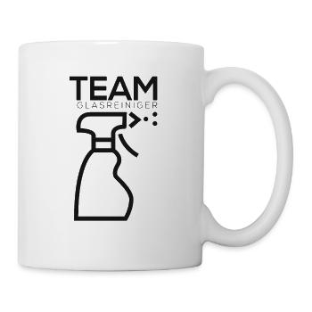 Team Glasreiniger - Tasse - Weiß - Rechts