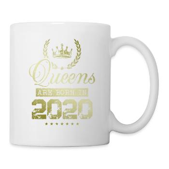 Reines nées en 2020 - Mug blanc - blanc - Droite
