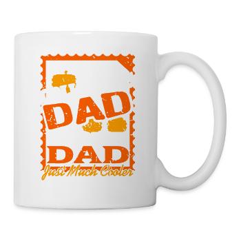 I'm A STAMP Collecting DAD Retro Funny Collector - Mug - white - Right