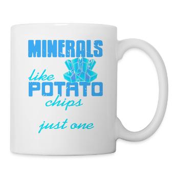 Minerals Are Like Potato Chips Funny Collector - Mug - white - Right