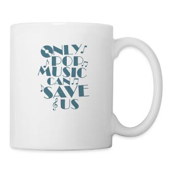 Only Pop Music can Save us Sänger Stars - Mug - white - Right