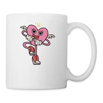 Petite amie, petit ami, homme, partenaire de la Saint-Valentin - Mug blanc - blanc - Droite